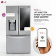 LG LRFVS3006S 30 Cu. Ft. Stainless Smart French Door Instaview Refrigerator
