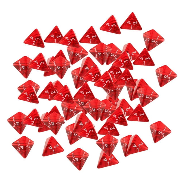 Paquete De 60 Dados Poliédricos De Varios Lados De Gemas, Juego De Dados D4 D&D TRPG Cup Games Sunnimix Dados de acrílico coloreados