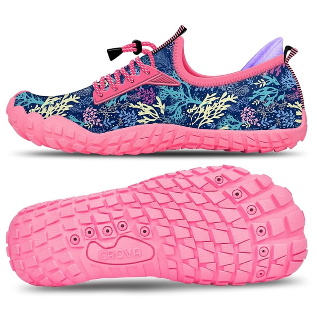 Zapatos acuáticos CROVA con empuñaduras de tacón integradas para niños, senderismo y niños grandes