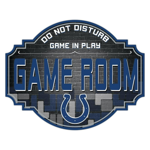 Indianapolis Colts 12'' Game Room Tavern Sign