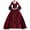 Wine, variant on Tejiojio Women Clothes Women Retro Party Princess 4Cosplay Lace Floor Length Dress