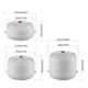 thumbnail image 5 of Non BPA Plastic Microwave-Steamer With Lid Tray Round Food-Grade Safe Easy to Use Dishwasher Safe for Health Cooking, 5 of 5