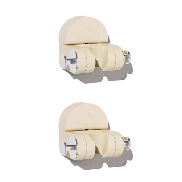 Yuarrent Estante de ducha con ventosa al vacío, fácil instalación sin taladrar, resistente y duradero, blanco leche sin costuras leche blanca 2Conjunto