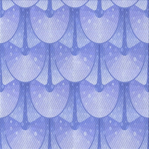 Ahgly Company Indoor Square Patterned Light Slate Blue Area Rugs, 7' Square