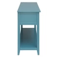 thumbnail image 4 of Bowery Hill Table Console en Sarcelle, 4 of 6