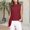 Red, variant on Women’s Tank Tops for Summer Casual Sleeveless Crew Neck Irregular Fit Slim Solid Color Tank Tops for Going Out Navy M