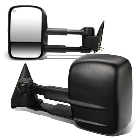 DNA Motoring Heated Glass Side Towing Mirrors for 99-02 Chevy Silverado GMC Sierra