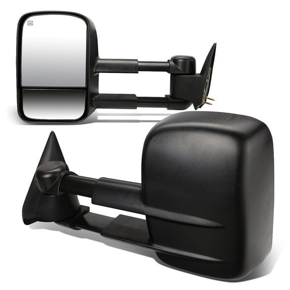 DNA Motoring Heated Glass Side Towing Mirrors for 99-02 Chevy Silverado GMC Sierra