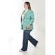 thumbnail image 2 of Blazer manga 3/4 Roman Fashion /Tallas Extras, 12255 (Menta) verde claro 36, 2 of 6
