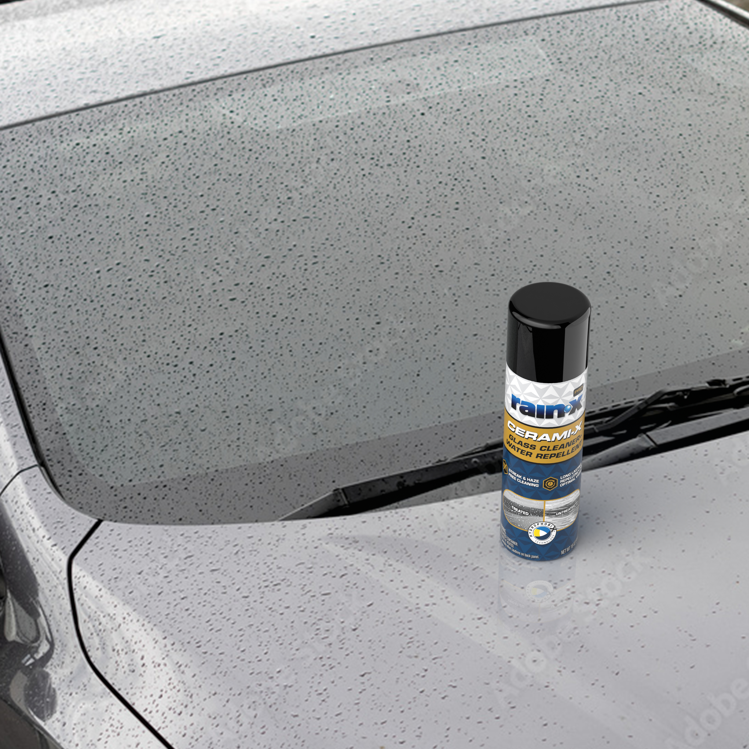 Rain-X Pro Cerami X Glass Cleaner and Water Repellent, 18 oz photo 6