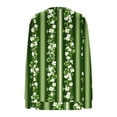 thumbnail image 5 of TaTaai Women Fashion St. Patrick's Day Graphic Print Loose Round Neck Sweatshirt Long Sleeve Casual Pullover Top Soft for Daily Streetwear Office Spring Fall Winter Gift, 5 of 5