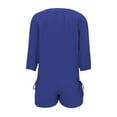 thumbnail image 6 of Women's Solid Color Casual Romper With Long Sleeves And Large Pockets Clueless Jumpsuit Womens Overalls Baggy Cover up Womens Jumpsuits Casual Cute Womens Overalls Overalls Women Sweater Jumpsuit for, 6 of 6