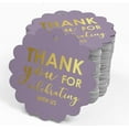 thumbnail image 4 of Inkdotpot 50 Pack Thank You For Celebrating With Us Bridal Shower-Baby Shower-Retirement-Wedding-Birthday Favor Paper Tags Craft Real Gold Foil Hang Tags, 4 of 7