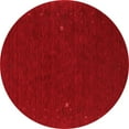 thumbnail image 1 of Ahgly Company Indoor Round Abstract Red Contemporary Area Rugs, 6' Round, 1 of 4