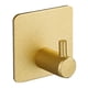 thumbnail image 1 of Ganchos para colgar toallas de cocina sin perforacionessoporte para baño montado en la pared (dorado) Tmvgtek Libre de BPA, 1 of 9