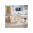 thumbnail image 3 of Coral Fan Figurine for Home and Office Table Decor - Coastal Resin Sculpture for Bathroom Counter, Shelf, and Entryway Display -  Ocean-Inspired Display for Mantel and Console Styling - 12", Ivory, 3 of 12