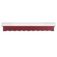 thumbnail image 5 of Awntech 12' x 10' Full Cassette Manual Patio Retractable Awning Acrylic Fabric, Burgundy, 5 of 7