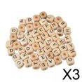 thumbnail image 1 of Cuentas de madera del alfabeto,Cuentas de madera del alfabeto de 10 mm Cuentas de madera artesanales,Cuentas de madera del alfabeto Inicial 26 letras DIY,Cuentas de madera en forma de cubo, 1 of 9