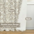 thumbnail image 2 of Cortinas térmicas DriftAway Julia, 132 x 244 cm, color camel, 2 of 8