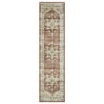 thumbnail image 2 of Woven Trends Roma - SUM01 - Traditional Style, Medallion Pattern, Stain Resitant, Living Room, Dining Room, Office, Low Pile Polyester Area Rug in Red - 4' x 6', 2 of 3