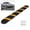 6FT1PC, variant on Rubber Speed Bump (1 Pack) ,  7 FT 22,000 LB Capacity Modular Traffic Hump for Road & Driveway, 2 Channel Floor Cord Cover  for Asphalt, Concrete, Gravel, Durable & Portable