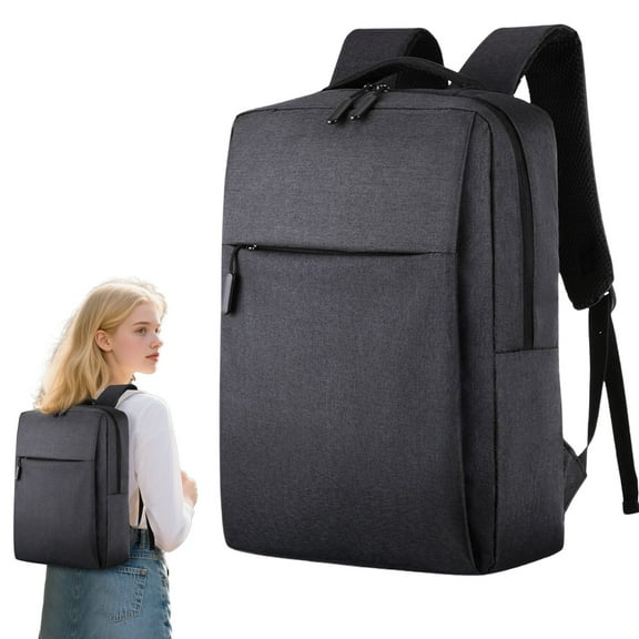 Meiiso Laptop Backpack Slim Business Travel College Bag, Slim Laptop Backpack for Business, Travel, College, Lightweight, Anti-Theft Design, Fits Up To 15.6-Inch Laptop, Perfect for Men and Women (#A)
