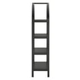 thumbnail image 6 of Vexley 60 Inch Wide Arched Bookshelf in Black, 6 of 9