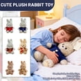 thumbnail image 2 of 2026 New Stuffed Bunny Toys, Easter Bunny Plush Toys, Rabbit Sleeping Dolls, Soothing Toys, Birthday Gifts, Valentine's Day Gifts, Huggable Day Gifts for Birthdays Party Gifts (Bunny, F), 2 of 6