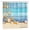 Color 3, variant on Joocen Nautical Lighthouse And Seashell Shower Curtain With Cottage And Coral Design For Home Bathroom Bath Tub Decoration 72x72 inch