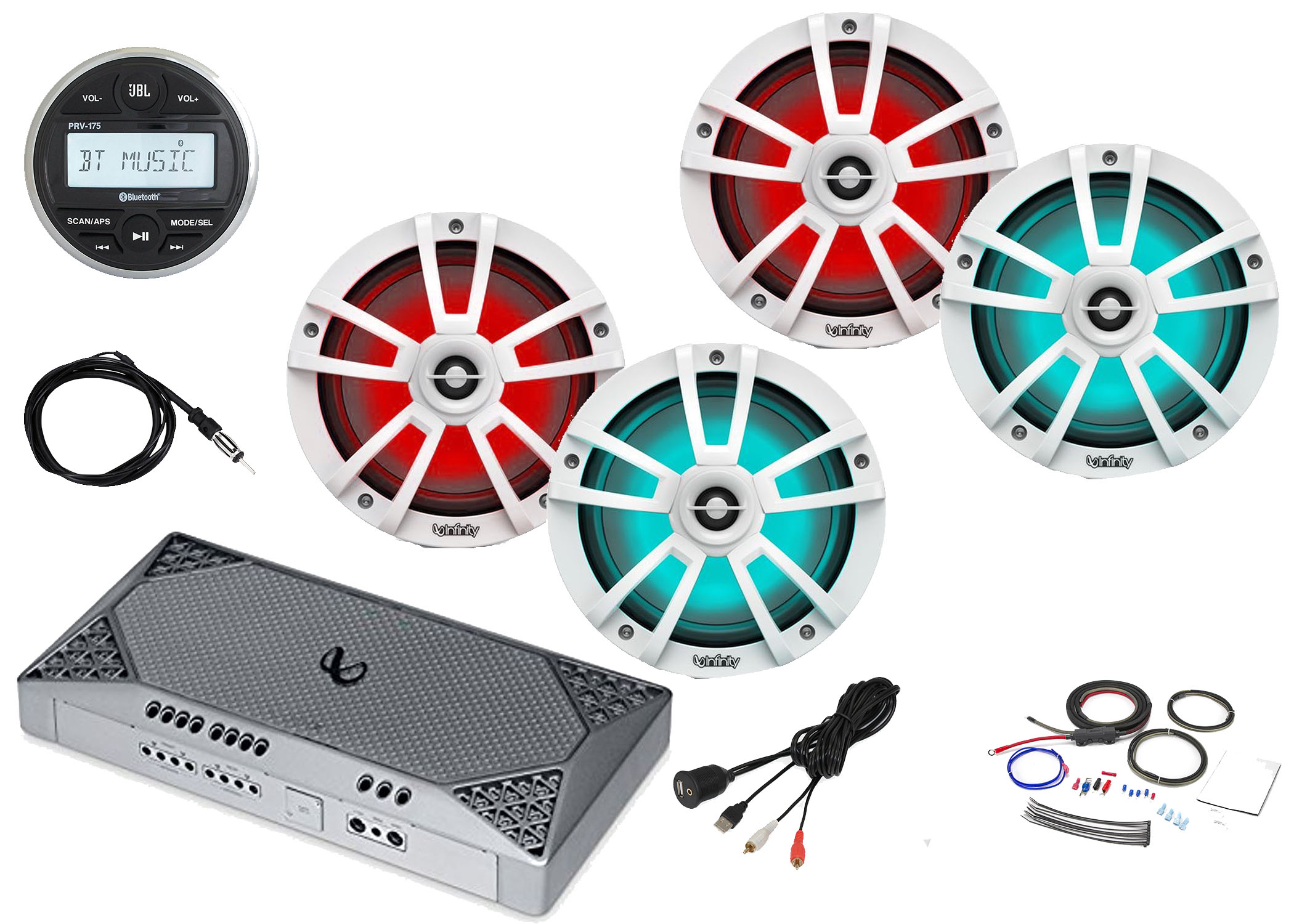 prv motorcycle speakers