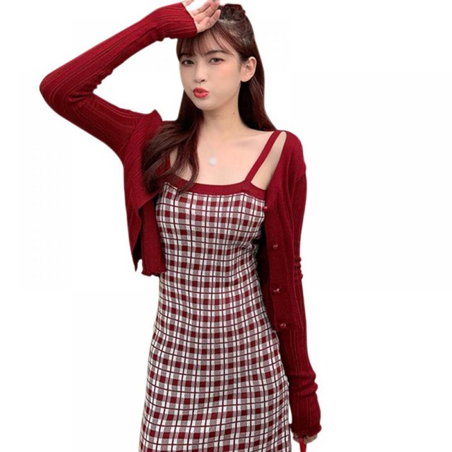 Women‘s Open Front Cropped Cardigan Casual V Neck Button Knit Sweater