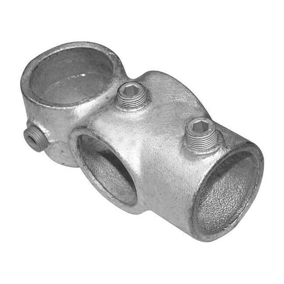 Structural Pipe Fitting, Side Outlet Tee, Cast Iron, 0.75 in Pipe Size, 50000 lb Tensile Strength