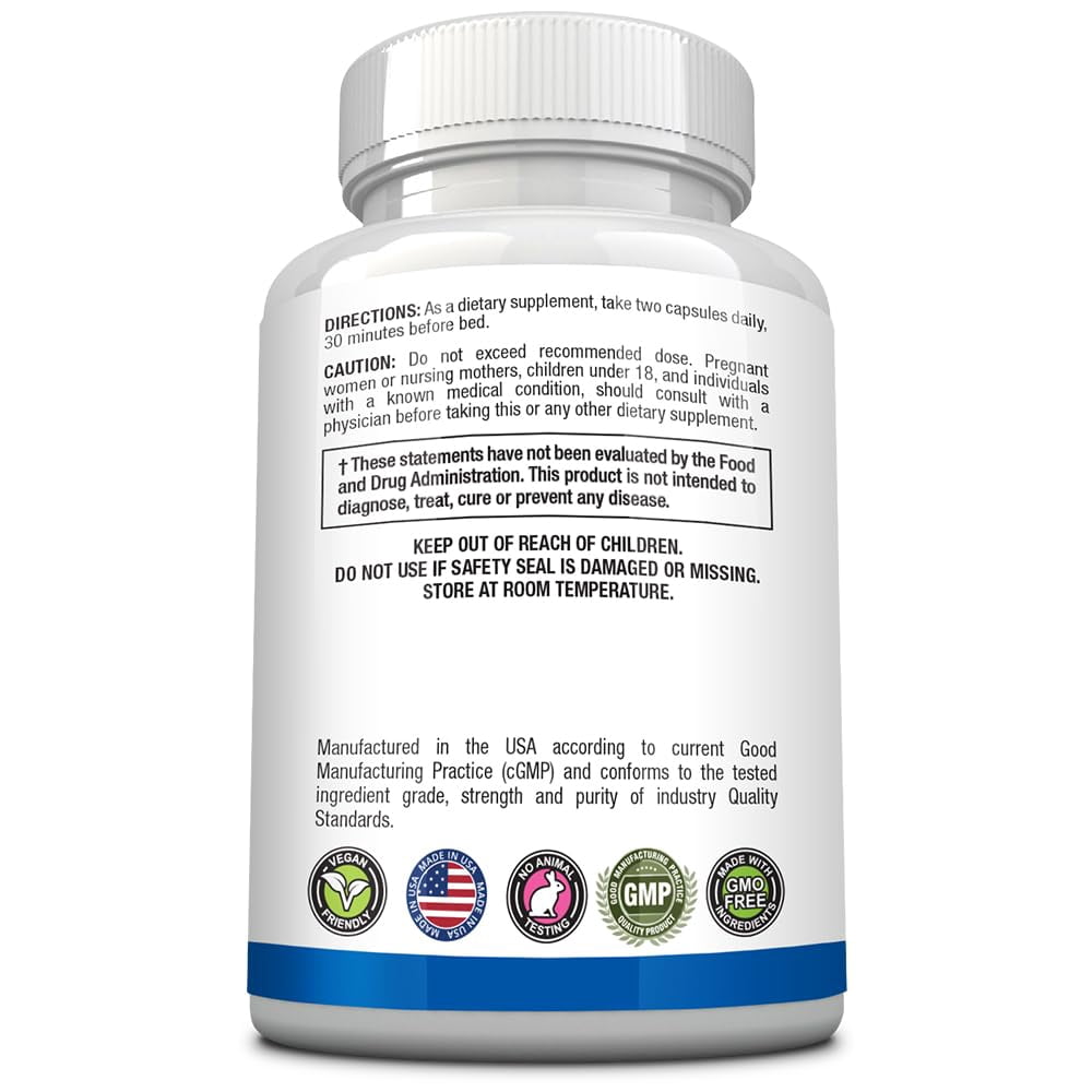 Approved Science Sleepsyl - Sleep Supplement - Valerian Root, Lemon Balm, Melatonin, Chamomile, L-Ornithine - Vegan, 60 Capsules (Pack of 3)