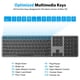 thumbnail image 5 of Teclado Bluetooth OMOTON compatible con Mac recargable, 5 of 9