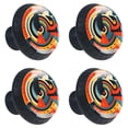 thumbnail image 2 of 4 Pcs Geometry Knobs for Kitchen Cabinet Cupboard Dresser Bookcase Drawer Pulls Handles Round Home Decor, 2 of 8