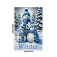 thumbnail image 3 of Christmas Garden Flag Double Sided Printed Festive Yard Banner Linen Outdoor Holiday Decoration for Patio, 3 of 6