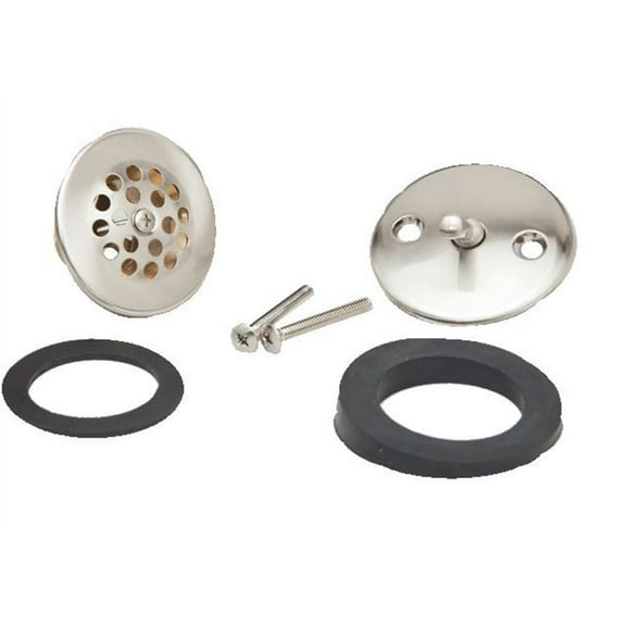 Proflo Pfwo21 Trip Lever Waste And Overflow Trim Kits - Nickel
