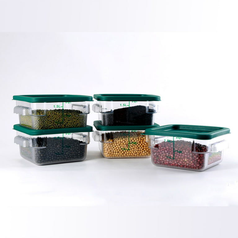 Commercial Grade 5 Container Food Storage Set