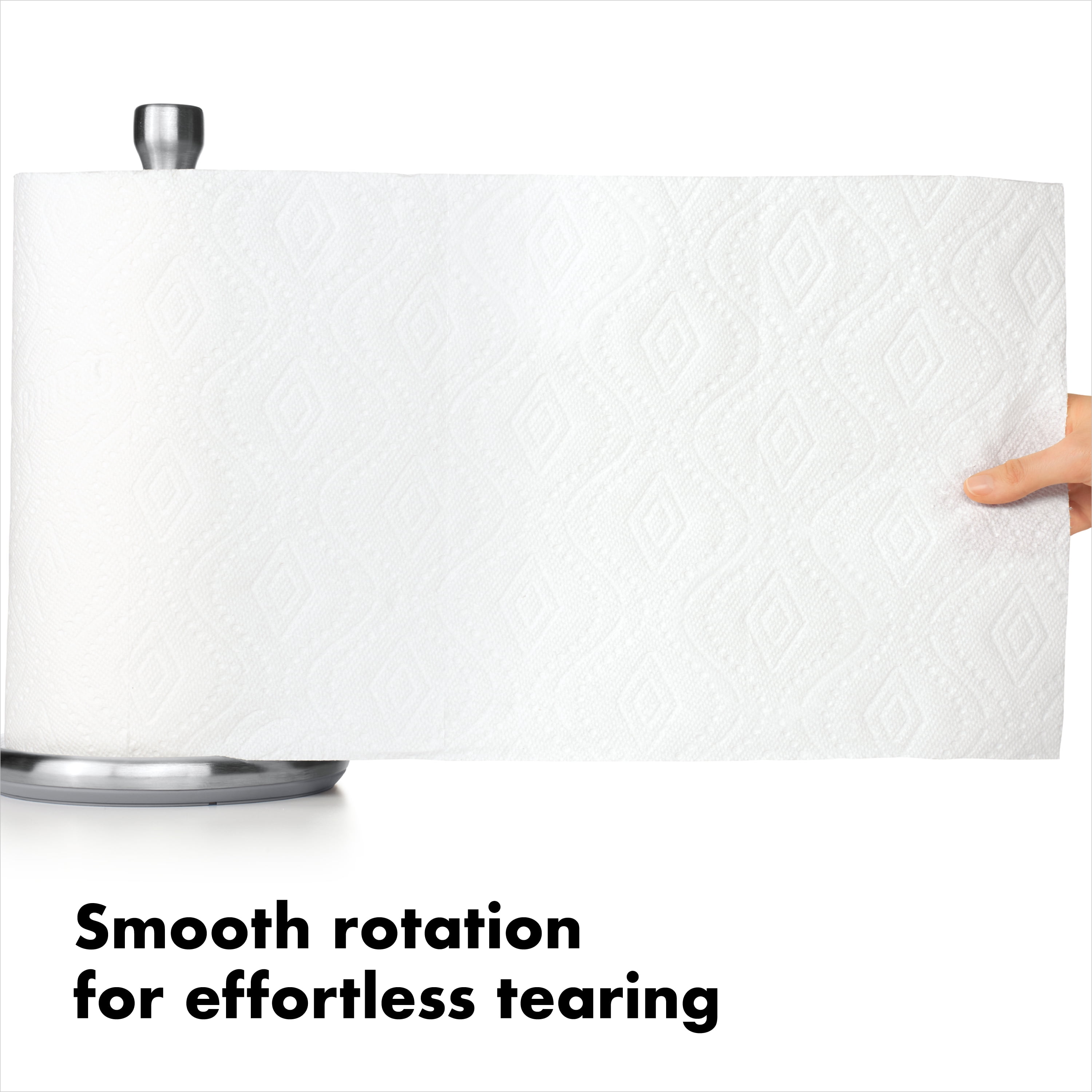 OXO Stainless Steal Steady Tear Countertop Paper Towel Holder