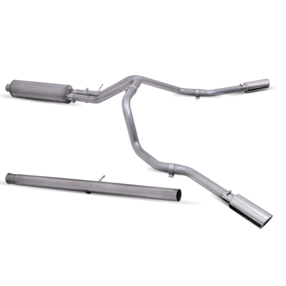 CatBack Dual Extreme Exhaust System, Stainless