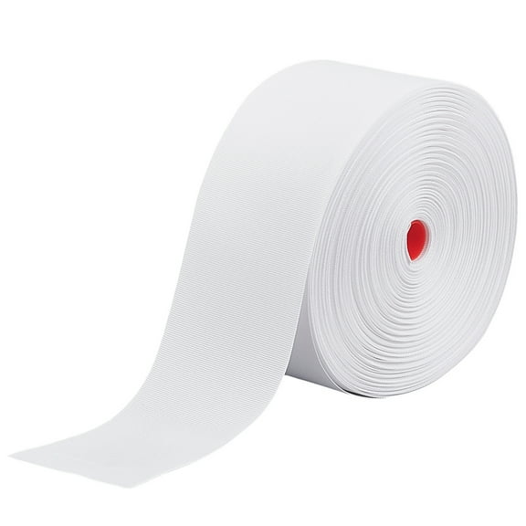 25M Polyester Curtain Tape Curtain Fabric White 10cm 25m/roll