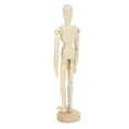 thumbnail image 4 of Artist Mannequin Model, Wooden Manikin Jointed Multi Purpose  For  Photo Props For Tabletop Toys For Home Furnishings, 4 of 8