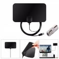 thumbnail image 3 of Antena de TV HDTV Amplificador Antena HDTV digital Antena de TV súper plana para interiores Receptor con antena para DVB-T/DVB-T2 Compatible con 4K 1080 HD/VHF/UHF/Canales libres, 3 of 8