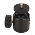 thumbnail image 2 of Camera Hot Shoe Mount, Mini Ball Head Locking Knob Design 3/8in Thread  for Monopod for Light Bracket, 2 of 8
