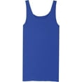 thumbnail image 4 of NIKIBIKI Premium Signature Jersey Tank Tops – Seamless Ladies Plain Jersey & Long Tank Tops (One Size, Royal Blue), 4 of 5
