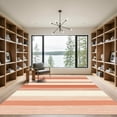 thumbnail image 2 of ODIKA 6'x9' Machine Washable Non-Slip Area Rug, Modern Terracotta High Traffic Rug, Orange, 1089865, 2 of 7