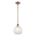 thumbnail image 7 of Innovations Lighting - White Mouchette - 1 Light Stem Hung Mini Pendant In, 7 of 7