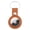 Brown, variant on For AirTag Shockproof Anti-scratch Leather Protective Case Cover with Hang Loop Key Chain