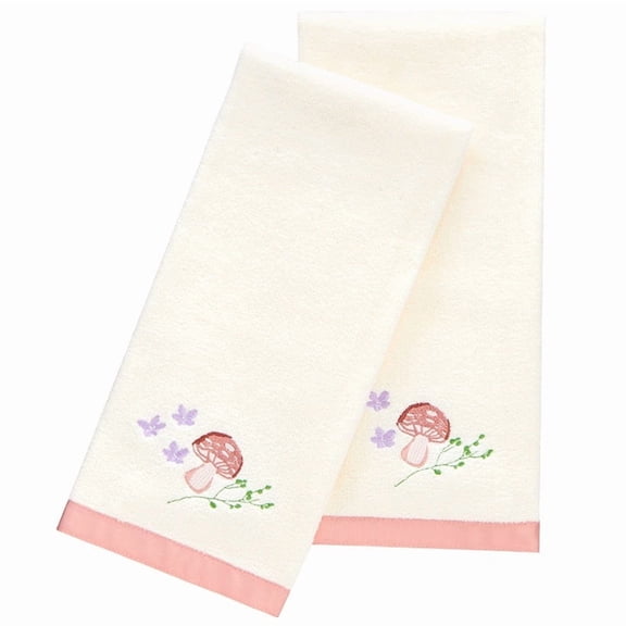 Stella Mushroom Bath Collection - Set of 2 Hand Towels