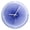 B, variant on Stylish Quiet Quartzs Bubble Balloon Clock with Artistic Gradients Pattern Operated for Living Room or Office